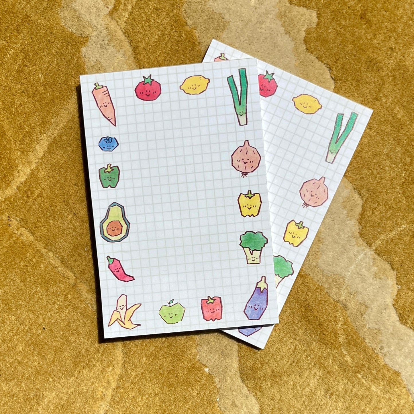 grocery frens 4x6 in memo pad