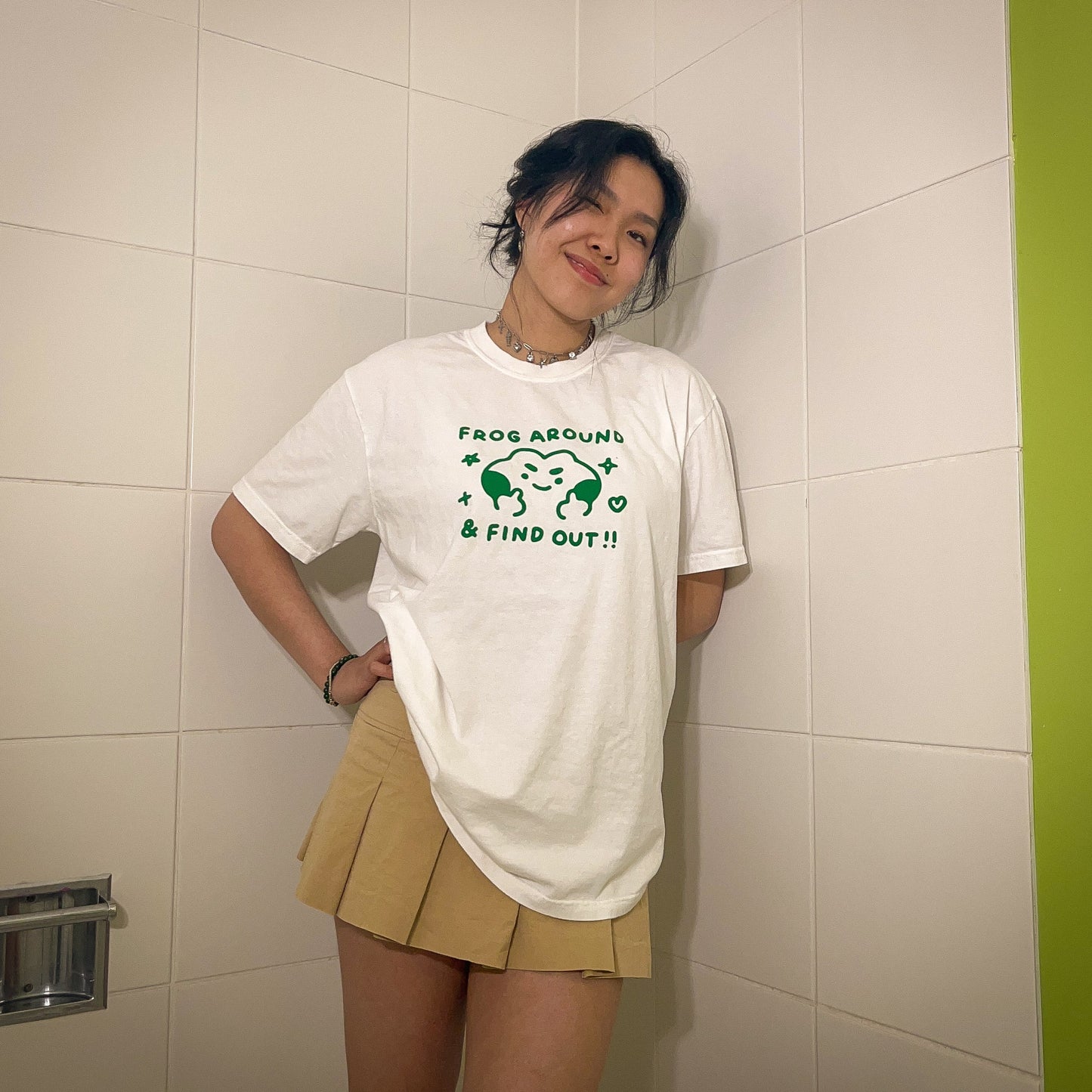 frog around & find out t-shirt