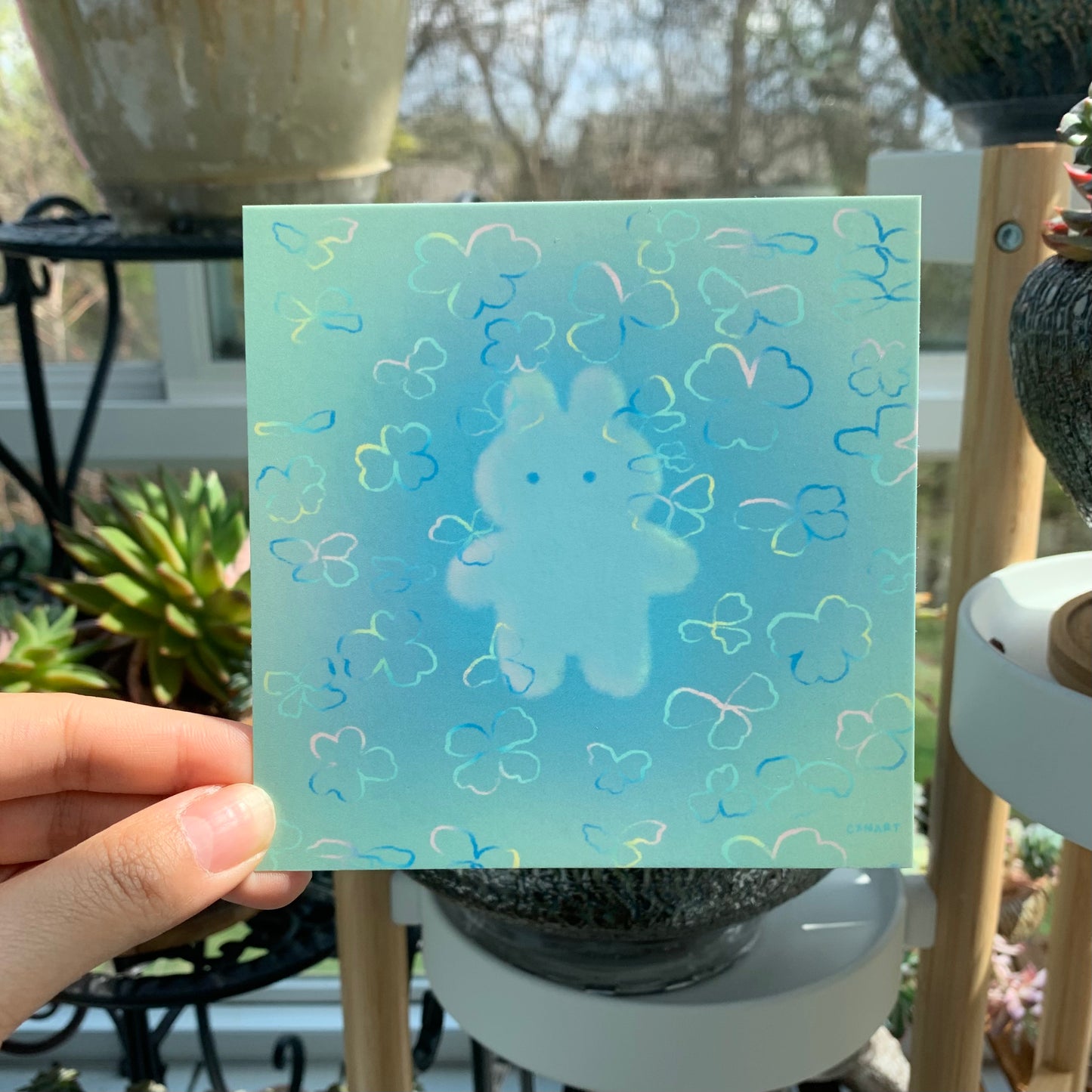 flurries art print