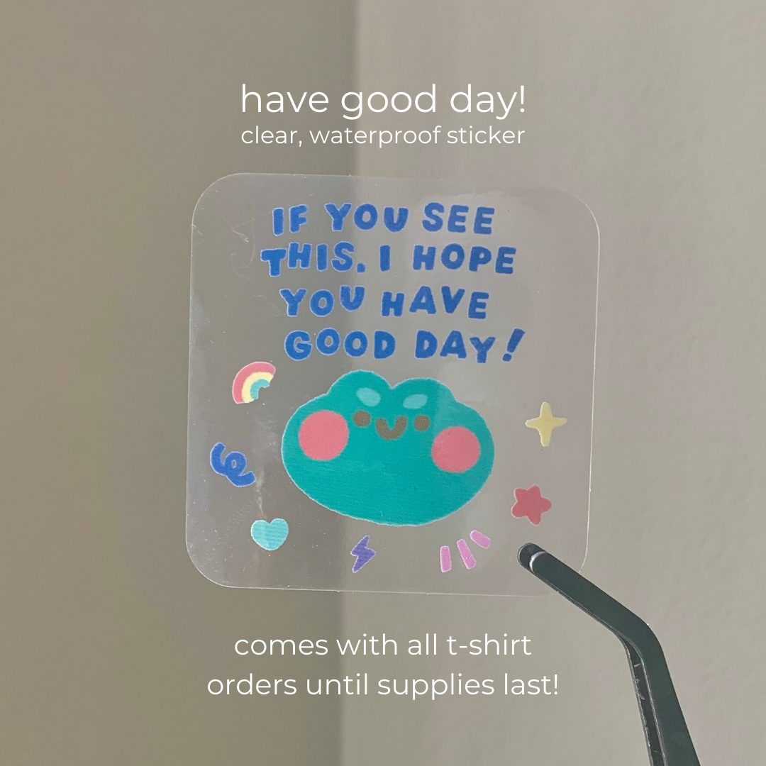 everything's gonna be okay frog t-shirt