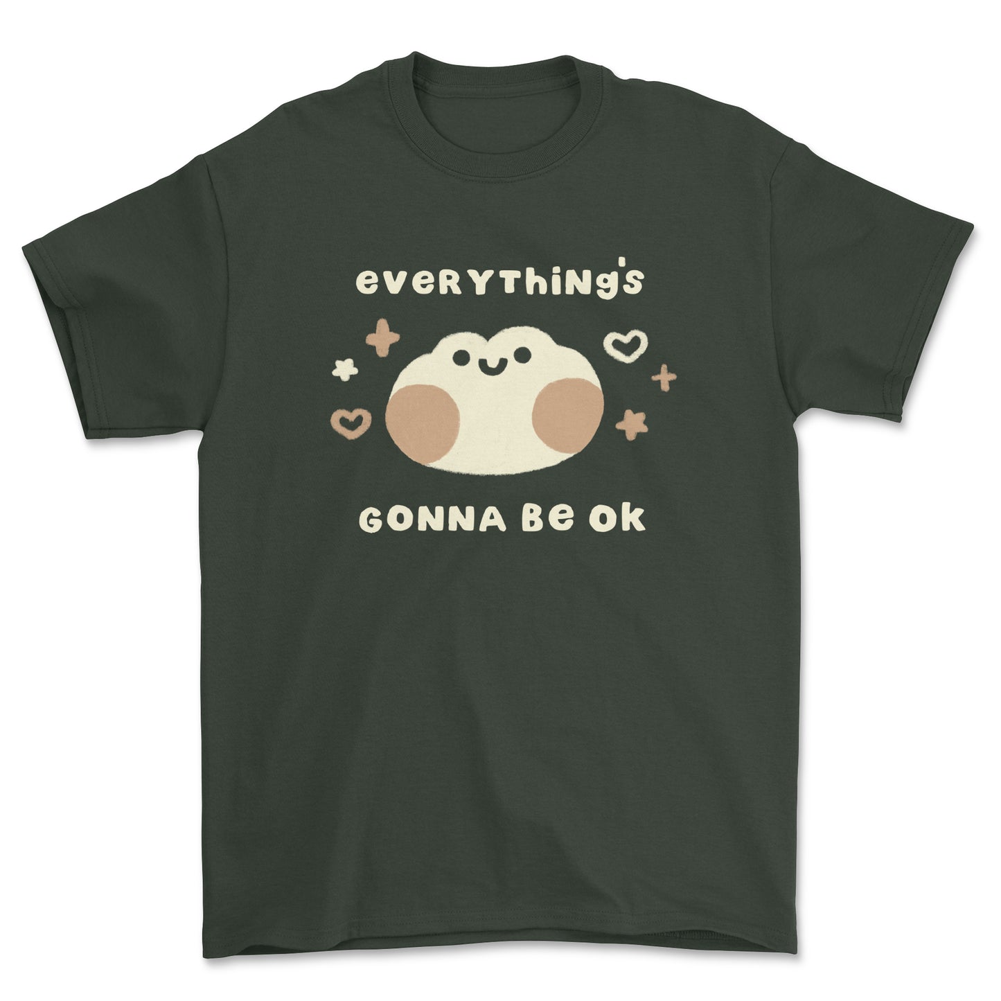 everything's gonna be okay frog t-shirt
