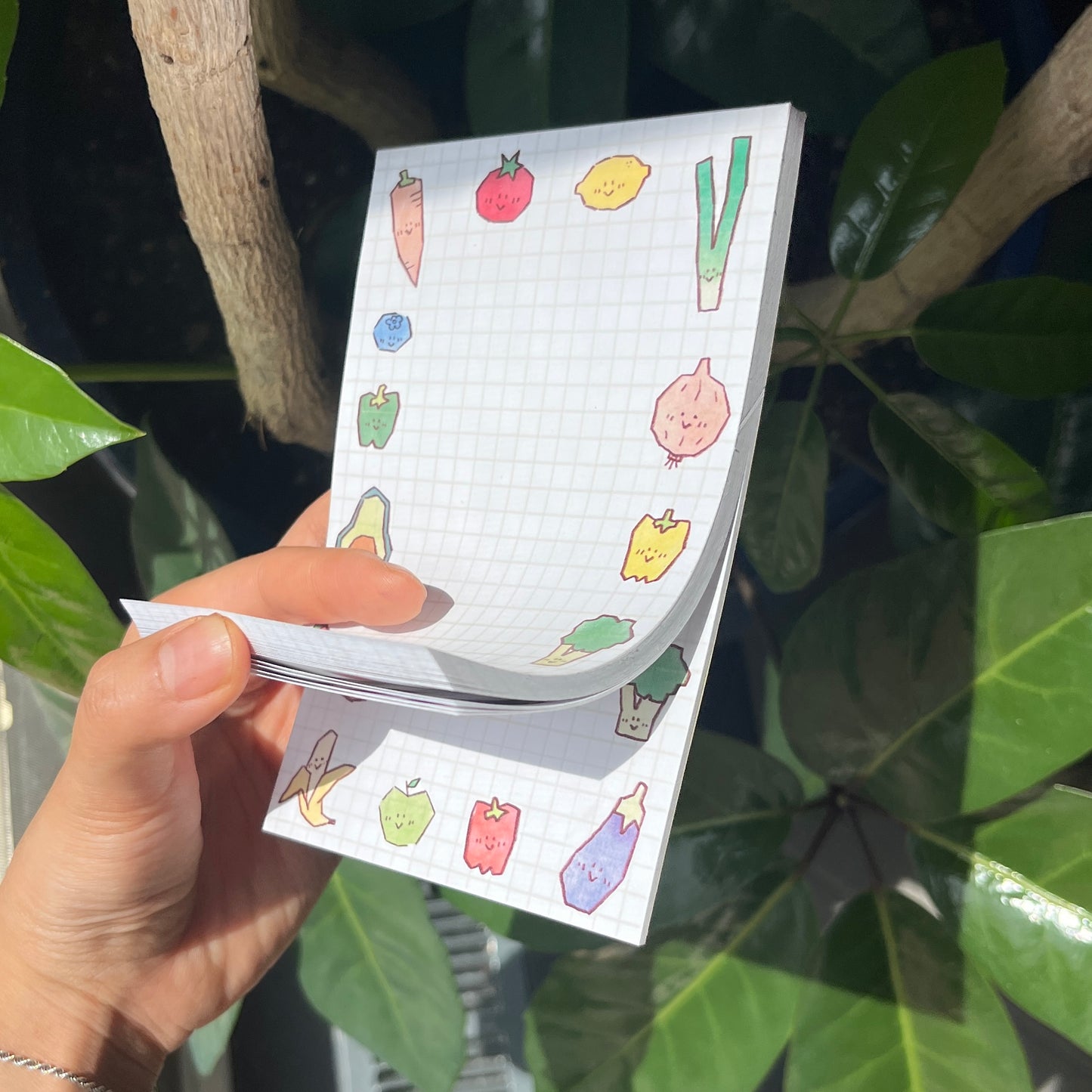 grocery frens 4x6 in memo pad