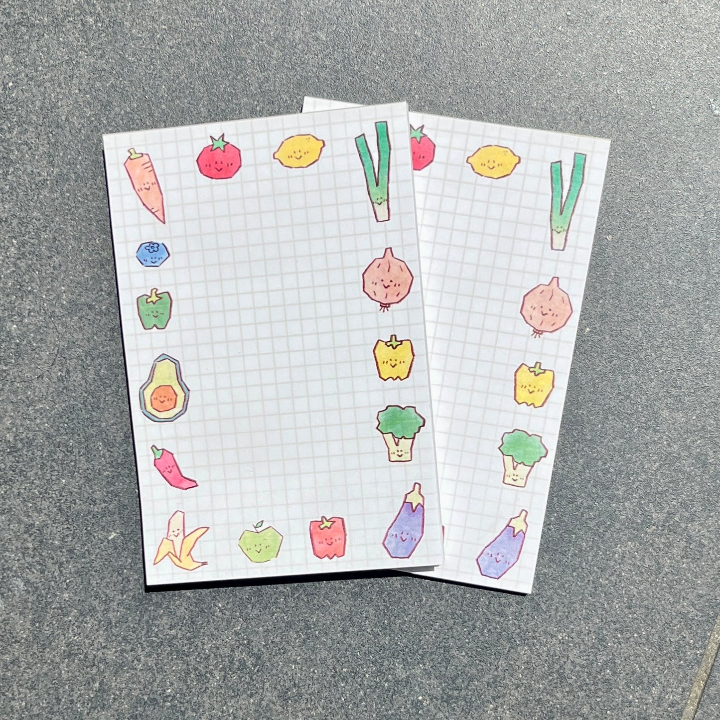 grocery frens 4x6 in memo pad